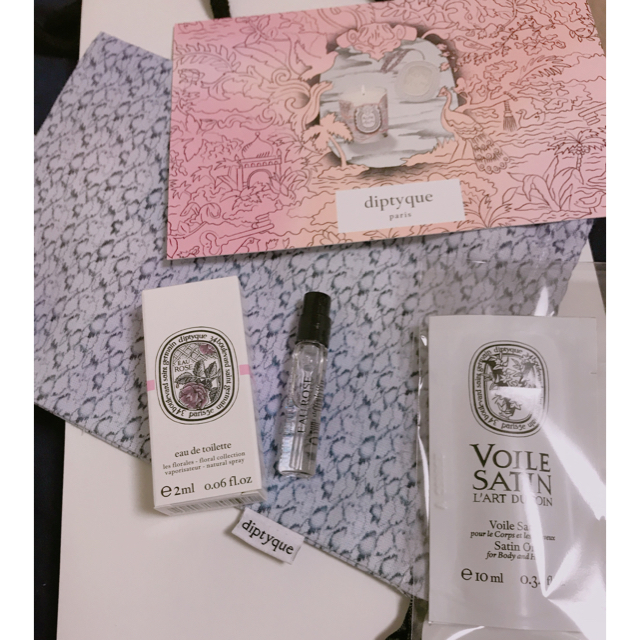 diptyque(ディプティック)のdiptyque サンプル 3点 コスメ/美容のキット/セット(サンプル/トライアルキット)の商品写真