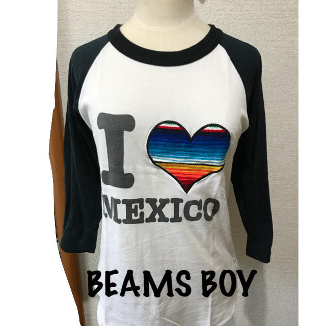 BEAMS BOY(ビームスボーイ)のBEAMS BOY ラグランTシャツ レディースのトップス(Tシャツ(長袖/七分))の商品写真