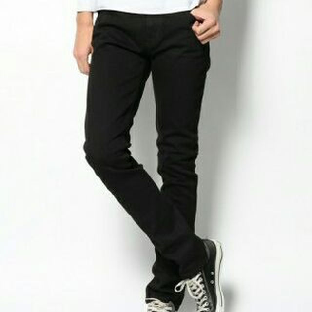 名作❗Nudie jeans ヌーディージーンズ　TUBE TOM　BLACK