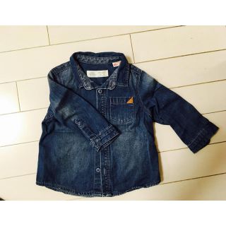 ザラ(ZARA)の美品‼︎ZaraBabyBoy デニムシャツ(シャツ/カットソー)