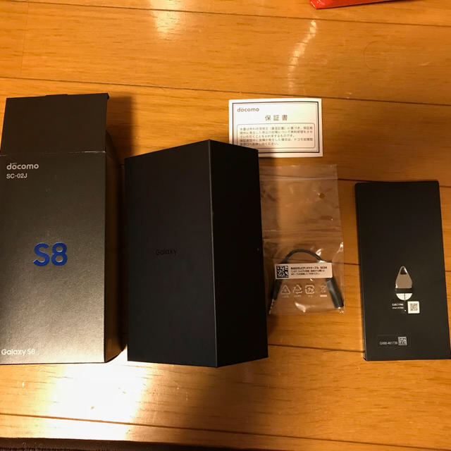 SAMSUNG(サムスン)のGALAXY S8 sc-02j [一括購入品] スマホ/家電/カメラのスマートフォン/携帯電話(スマートフォン本体)の商品写真