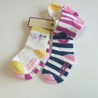 ベビーギャップ(babyGAP)のbaby gap新品靴下3足セット12~(その他)