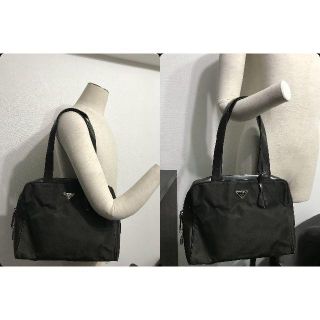 プラダ(PRADA)の●14.5万プラダビジネスバッグ革レザー多用ブリーフケース鍵付●良好品↑(ショルダーバッグ)