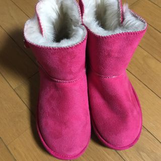 ジェニィ(JENNI)の♡女の子♡sisterジェニームートンブーツ美品24(ブーツ)