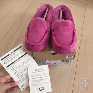 アグ(UGG)の激レア♡UGG アンスレー ピンク◡̈♡サイズ 5(スリッポン/モカシン)