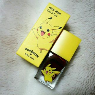 トニーモリー(TONY MOLY)の★【新品】トニーモリー×ポケモンコラボコスメ リップティント 03レッドジョイ★(その他)