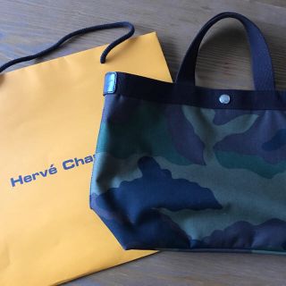 エルベシャプリエ(Herve Chapelier)のエルベシャプリエ   スクエア型☆美品(トートバッグ)