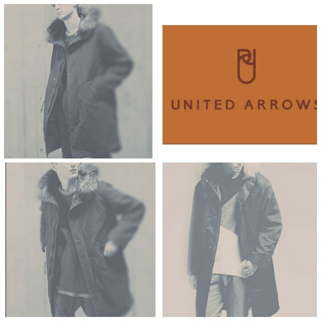 UNITED ARROWS(ユナイテッドアローズ)の【シャカ感、定番、3シーズン】UNITED ARROWS ロングモッズコートXS メンズのジャケット/アウター(モッズコート)の商品写真