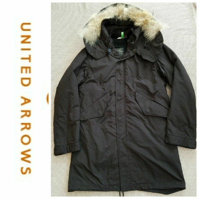 UNITED ARROWS(ユナイテッドアローズ)の【シャカ感、定番、3シーズン】UNITED ARROWS ロングモッズコートXS メンズのジャケット/アウター(モッズコート)の商品写真