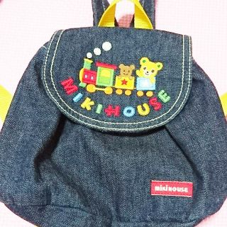 ミキハウス(mikihouse)の美品【ミキハウス】ベビーリュック(リュックサック)