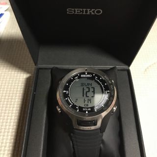 セイコー(SEIKO)のSEIKO アルピニスト 三浦豪太モデル(腕時計(デジタル))