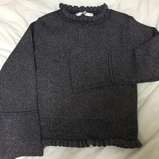 ドットアンドストライプスチャイルドウーマン(Dot&Stripes CHILDWOMAN)のDot＆Stripes CHILDWOMAN ラメニット(ニット/セーター)