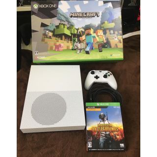 マイクロソフト(Microsoft)のxbox  one s本体 PUBGインストール済み(家庭用ゲーム機本体)