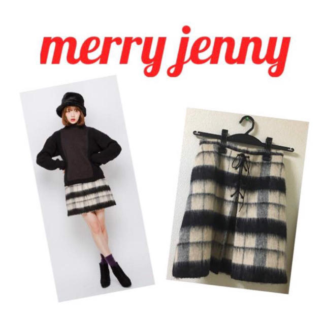 merry jenny(メリージェニー)のメリージェニー♡チェックレースアップスカート レディースのスカート(ミニスカート)の商品写真