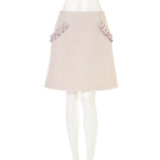 ジルバイジルスチュアート(JILL by JILLSTUART)のジルバイほぼ新品♡フリルビジュースカート(ひざ丈スカート)