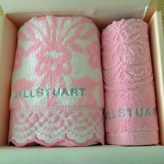 ジルスチュアート(JILLSTUART)の新品未使用☆ジルスチュアート フェイスタオル ウォッシュタオル(タオル/バス用品)