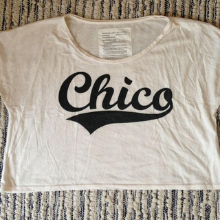 フーズフーチコ(who's who Chico)のCHICO ロゴTシャツ(Tシャツ(半袖/袖なし))