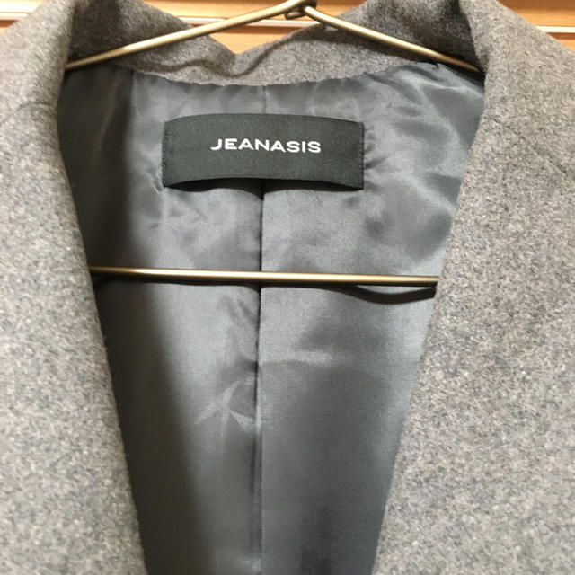 JEANASIS(ジーナシス)のチェスターコート グレー JEANASIS レディースのジャケット/アウター(チェスターコート)の商品写真