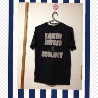 アースミュージックアンドエコロジー(earth music & ecology)の新品★earth m&e❁﻿ロゴTシャツ(Tシャツ(半袖/袖なし))