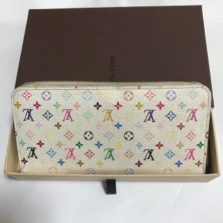 ルイヴィトン(LOUIS VUITTON)のルイヴィトン マルチカラーラウンド長財布(財布)