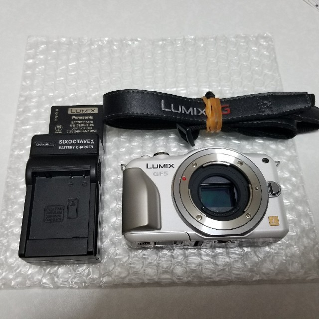 Panasonic(パナソニック)のLUMIX DMC-GF5 ボディのみ スマホ/家電/カメラのカメラ(ミラーレス一眼)の商品写真