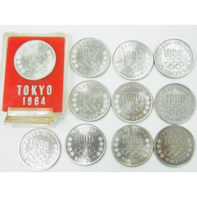 一番の あんくるな様専用 千円銀貨11枚額面合計11,000円分　S6 東京オリンピック 貨幣