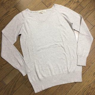 ユナイテッドアローズ(UNITED ARROWS)の美品UNITED ARROWS 霜降りVネックニット　アローズ(ニット/セーター)