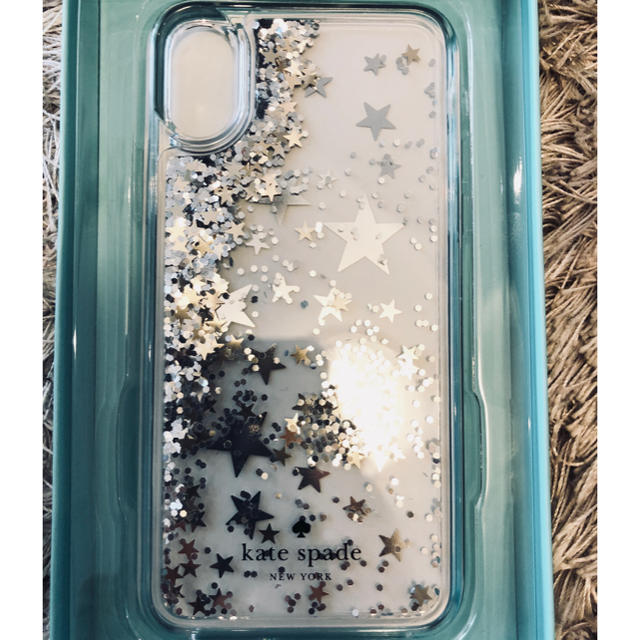 kate spade new york(ケイトスペードニューヨーク)の新品 kate spade ケイトスペード iPhone X ケース グリッター スマホ/家電/カメラのスマホアクセサリー(iPhoneケース)の商品写真