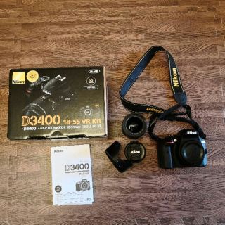 ニコン(Nikon)の【値下げ！】ニコン　一眼レフカメラ　D3400　レンズキット(その他)