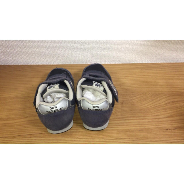 New Balance(ニューバランス)のニューバランス ネイビー スニーカー 16.5㎝ キッズ/ベビー/マタニティのキッズ靴/シューズ(15cm~)(スニーカー)の商品写真