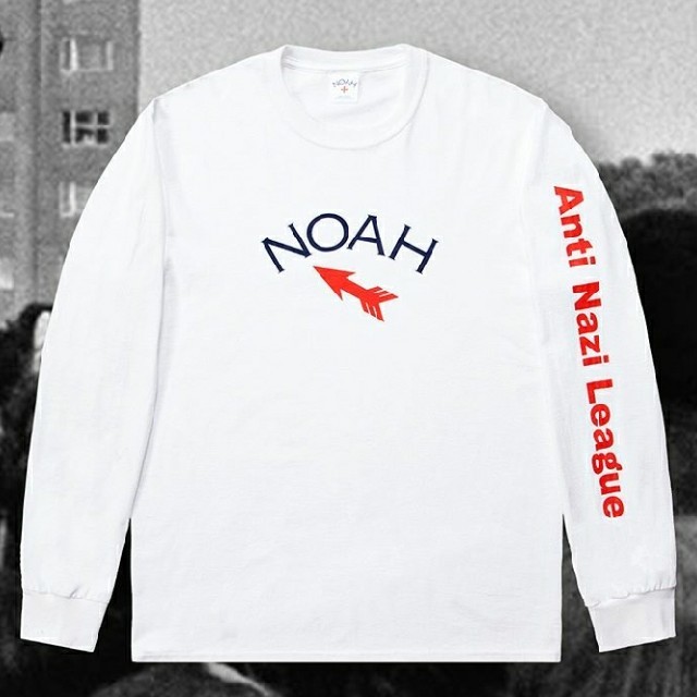M 原宿店購入 NOAH ロンT ロングスリーブ LS Tee ノア メンズのトップス(Tシャツ/カットソー(七分/長袖))の商品写真