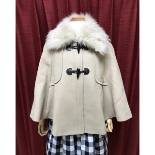 バーバリーブルーレーベル(BURBERRY BLUE LABEL)の超美品 激レア Burberry blue label フォックス ポンチョ(ポンチョ)