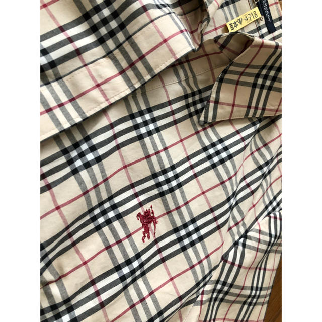 BURBERRY(バーバリー)のBURBERRY バーバリー 七分袖 シャツ レディースのトップス(シャツ/ブラウス(長袖/七分))の商品写真