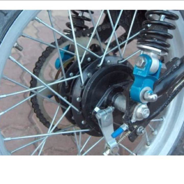 高級品 バイク用 ヒップアップアダプター 5cm 車高上げ 左右セット シルバー