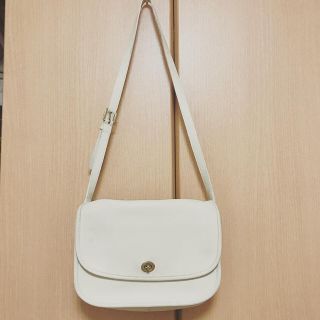 コーチ(COACH)のwing様専用♡ホワイトカラー♡オールドコーチ(ショルダーバッグ)