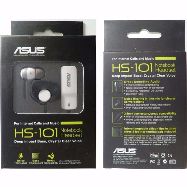ASUS(エイスース)の新品未開封！ASUS HS-101（ホワイト） PC用ヘッドセット スマホ/家電/カメラのPC/タブレット(PC周辺機器)の商品写真
