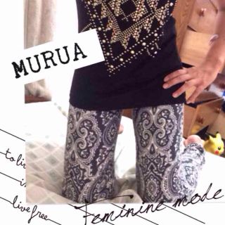 ムルーア(MURUA)のMURUA★ペイズリー柄スキニー(カジュアルパンツ)