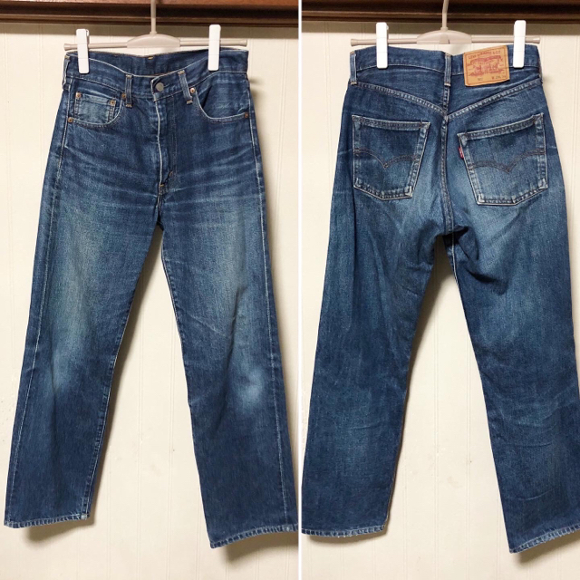 Levi's(リーバイス)の希少❗️日本製 LEVI'S 502XX 復刻 BigE 赤耳 金字塔 W29 メンズのパンツ(デニム/ジーンズ)の商品写真