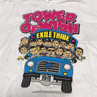 エグザイル(EXILE)のEXILE TRIBE TOWER OF WISH 2012 イラストTシャツ(ミュージシャン)