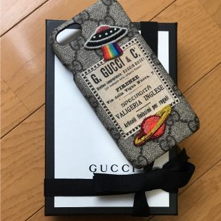 グッチ(Gucci)のGUCCI クーリエ iPhone7ケース(モバイルケース/カバー)