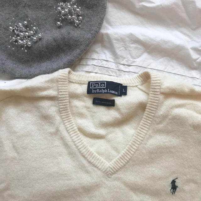 Santa Monica(サンタモニカ)の🏇🏼POLO ラムウールknit レディースのトップス(ニット/セーター)の商品写真