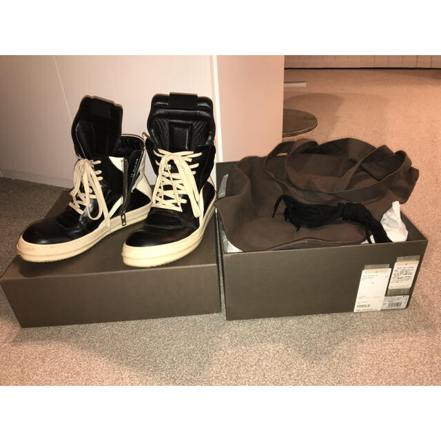 Rick Owens(リックオウエンス)のoff-white さん専用Rick Owensジオバスケット  メンズの靴/シューズ(スニーカー)の商品写真