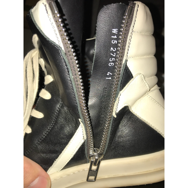 Rick Owens(リックオウエンス)のoff-white さん専用Rick Owensジオバスケット  メンズの靴/シューズ(スニーカー)の商品写真