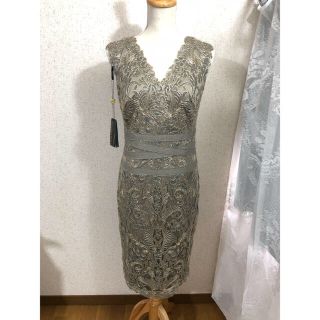 タダシショウジ(TADASHI SHOJI)の専用 新品タグ付き 2017 タダシショージ Tadashi Shoji レース(ひざ丈ワンピース)