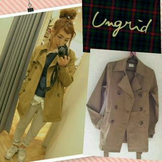 アングリッド(Ungrid)の本日限定価格！！ ショートトレンチ (トレンチコート)