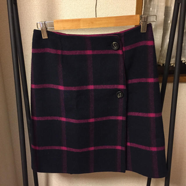 IENA(イエナ)のIENA 今期 Wフェイス リバーシブル ミニ丈 スカート レディースのスカート(ミニスカート)の商品写真