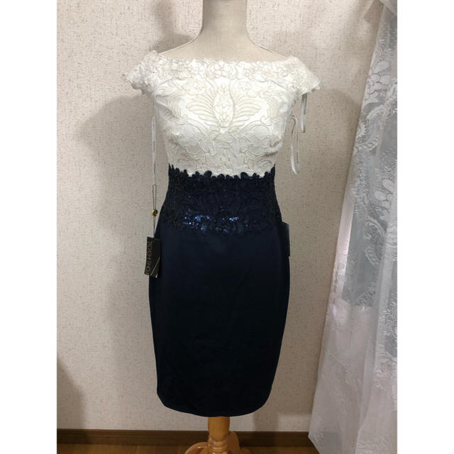 TADASHI SHOJI(タダシショウジ)の新品タグ付き サイズ2 タダシショージ Tadashi Shoji ワンピース レディースのワンピース(ひざ丈ワンピース)の商品写真