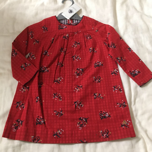 PETIT BATEAU(プチバトー)の82様専用 キッズ/ベビー/マタニティのキッズ服女の子用(90cm~)(ワンピース)の商品写真