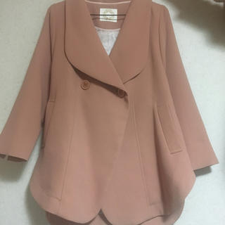 プロポーションボディドレッシング(PROPORTION BODY DRESSING)のピンクジャケット（薄手のスプリングコート）(スプリングコート)