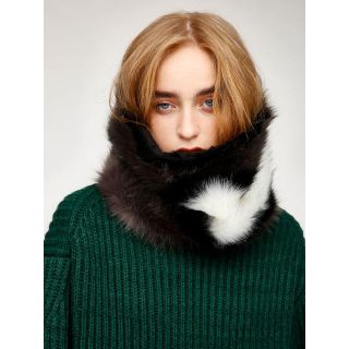 マウジー(moussy)のAyaaaaan様専用♥今季マウジー♡MIX FUR スヌード新品未使用タグつき(マフラー/ショール)